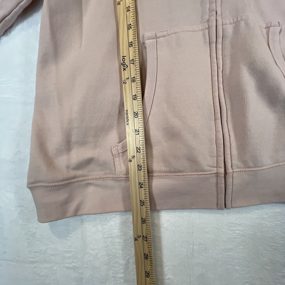 Full Zip Hoodie Jacket Amelia Island Florida‎ Pink Sweatshirt Womens Size Large - Picture 5 of 8